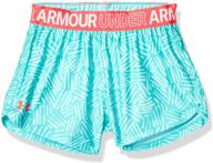 девочки шорты under armour логотип