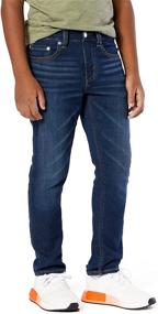 img 4 attached to 👖 Stylish Levi Strauss Little Skinny Boys' Clothing - A Signature Collection