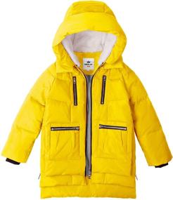 img 3 attached to 🧥 Детское пуховое пальто с капюшоном Orolay: Стильные зимние куртки для девочек и мальчиков