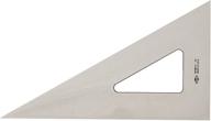 🔺 alvin sk360-12: 12-inch smoke-tint triangle ruler - math geometry tool (30/60 degrees) logo