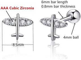 img 2 attached to Hypoallergenic Stainless Zirconia Aircraft Cartilage