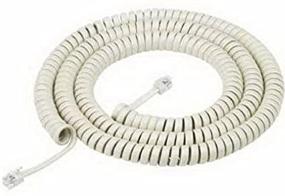 img 1 attached to 25-Feet Almond Modular 🔌 Handset Cord - AUDIOVOX TP282ARV