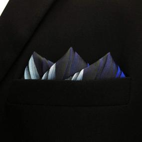 img 2 attached to 👔 Ripple Design Necktie Wedding Graduated Men's Accessories: Top Picks for Ties, Cummerbunds & Pocket Squares