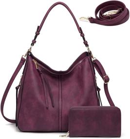 img 4 attached to Handbags Ladies Shoulder Crossbody Wallet Women's Handbags & Wallets in Hobo Bags