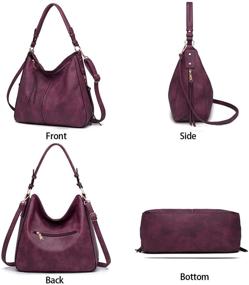 img 2 attached to Handbags Ladies Shoulder Crossbody Wallet Women's Handbags & Wallets in Hobo Bags