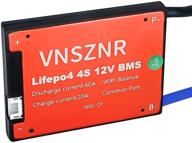 🔋 vnsznr bms 4s 40a 12v lifepo4 lithium battery pcb protection board with balance leads wires: ideal for 18650 lifepo4 3.2v cells battery pack logo
