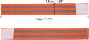 img 2 attached to Светоотражающие нарукавные повязки AUTOHAUX Отражатель видимости