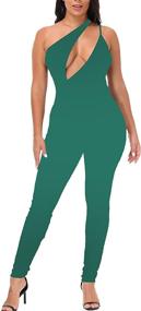 img 3 attached to Rela Bota Sleeveless Jumpsuits Clubwear