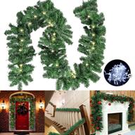 christmas garland artificial decoration decorations logo