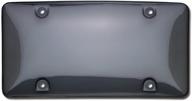 🛡️ cruiser accessories 72200 bubble shield license plate shield/cover in smoke: ensuring complete protection and style logo