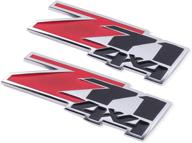emblem badges chevy silverado 2pack logo