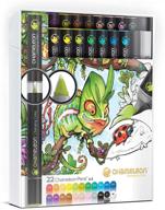 🎨 chameleon art products, chameleon color tones, deluxe set - 22 pens" -> "chameleon color tones deluxe set - 22 pens by chameleon art products logo