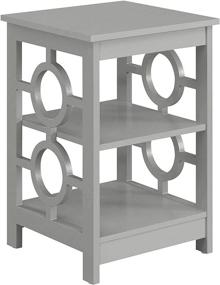 img 3 attached to Convenience Concepts Ring Table Gray