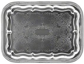 img 4 attached to 🍽️ Versatile and Stylish: American Metalcraft STRT1612 Rectangular Serving Tray