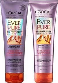 img 1 attached to 🏻 L'Oreal Paris EverPure Frizz-defy Bundle: Shampoo & Conditioner, 8.5 Ounce Duo Perfect for Frizz-free Hair