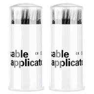eyelash grafted dedicated bottled applicators logo