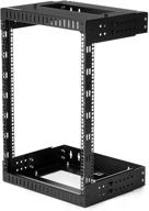 🔌 startech.com 15u 19" wall mount network rack: adjustable depth 12-20", open frame server room rack with cage nuts & screws (rk15walloa) logo