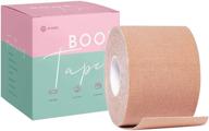 👙 revolutionary breast lift tape: contour lift & fashion with boobytape bra alternative – perfect body tape for lift, push-up & comfort in all dress types, waterproof & sweat-proof, invisible under clothing логотип