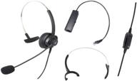 🎧 wirelessfinest adjustable volume and mute control ip telephone headset headphones replacement for cisco 7931, 7940, 7960, 7970, 7962, 7975, 7961, 7971, 7960 m12 m22 and all series logo