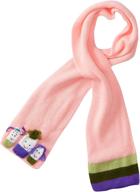 🧣 теплый и стильный детский шарф kidorable из мягкой акриловой пряжи - универсальный размер для большинства логотип