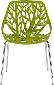 img 3 attached to Poly Birds Dining Chair Green
