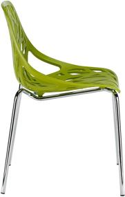 img 2 attached to Poly Birds Dining Chair Green