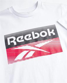 img 3 attached to Футболка с графическим рисунком Reebok Sleeve Athletic - активная детская одежда для улучшенной производительности.