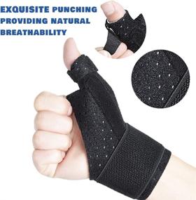 img 2 attached to 🖤 BlackBerry Tendonitis Reversible Compression Stabilizer