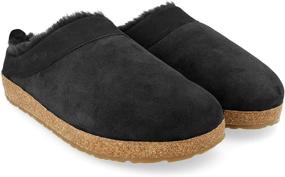 img 2 attached to Haflinger 713015 Slippers Lammfellclog Snowbird Men's Shoes