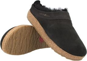 img 3 attached to Haflinger 713015 Slippers Lammfellclog Snowbird Men's Shoes