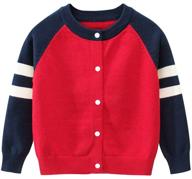 👕 vivobiniya baby girl cardigan and toddler boy knit sweater - adorable unisex sweaters for stylish kids logo