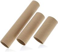 📦 bountiful bundle: 24-pack of brown cardboard tubes for diy crafts - comes in 3 sizes! logo