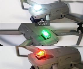 img 2 attached to 🚁 VIFLY Drone Strobe Light - Enhance FAA Night Flying Safety for DJI Mavic, Mini 2, Air 2S, Phantom, Inspire, Matrice - Anti-Collision Lighting (1pc Pack)