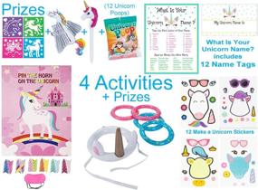 img 4 attached to Enchanting Unicorn Party Favors: Delightful Games & Activities!