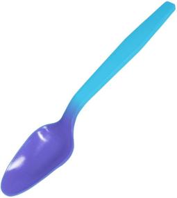 img 3 attached to Color Changing Reusable Mood Spoons: Set of 24, Assorted Colors. BPA Free, Reacts to Cold Food, Perfect for Ice Cream - MADE IN USA