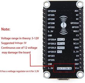 img 1 attached to 📶 MakerFocus 2pcs ESP8266 NodeMCU LUA CP2102 ESP-12E Internet WiFi Development Board - Serial Wireless Module - Internet for Arduino IDE/Micropython - Includes Free Adapter Board for ESP8266 ESP-01 and nRF24L01+