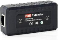 🚀 enhance network performance with the poe extender ethernet repeater: boost your ip camera and ip phone signals! logo