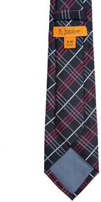img 1 attached to 👔 Stylish Retreez Tartan Plaid Woven Boys' Necktie Accessories: A Perfect Fashion Statement
