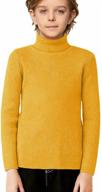 boyoo turtleneck knitted sweater pullover boys' clothing for sweaters logo