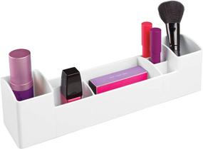 img 4 attached to IDesign BPA Free Plastic Bathroom Organizer