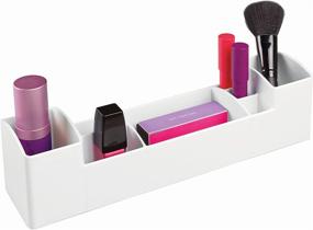 img 3 attached to IDesign BPA Free Plastic Bathroom Organizer