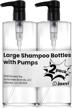 innovi refillable shampoo conditioner bottles logo
