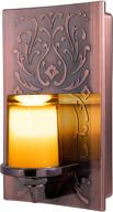 🔌 energy efficient plug-in ge led candlelite night light with dusk-to-dawn sensor, auto on/off, realistic flickering effect, warm amber light, decorative oil-rubbed bronze finish, guide light - 11258 логотип