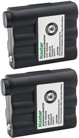 img 4 attached to 🔋 Kastar безбатарейное аккумуляторное устройство 2 шт Ni-MH 6V 1000mAh: Заменяемые батареи для радиостанций Midland Nautico NT1VP, серия радиостанций GXT