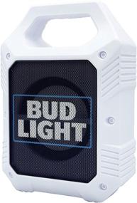 img 2 attached to 🔊 Bud Light Portable Bluetooth Speaker: Led Lighting, Rechargeable Battery, Premium Bass & Clear Music Quality, Zero Distortion - USB TF Card Compatible