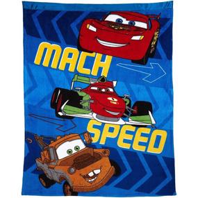 img 1 attached to Disney Cars Toddler Blanket