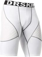🏃 stay cool and compressed with drskin compression cool dry sports tights sliding shorts logo
