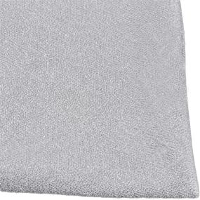 img 2 attached to 🔊 High-Quality Silver Gray Tulle Speaker Grill Cloth: Ideal Replacement for Home, Large, Stage, and KTV Speaker Boxes - 63 x 40 in / 160 x 100 cm