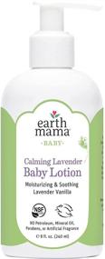 img 4 attached to 🌿 Nature's Soothing Touch: Earth Mama Calming Lavender Baby Lotion with Organic Calendula, 8 Fl Oz