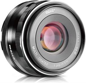 img 2 attached to 📷 Meike 35mm f1.7 Manual Focus APSC Lens for Fujifilm X Mount Mirrorless Cameras: X-T3, X-H1, X-Pro2, X-E3, X-T1, X-T2, X-T4, X-T10, X-T20, X-T200, X-A2, X-E2, X-E1, X30, X70, X-M1, X-A1, X-S10, XPro1, etc - Enhancing SEO